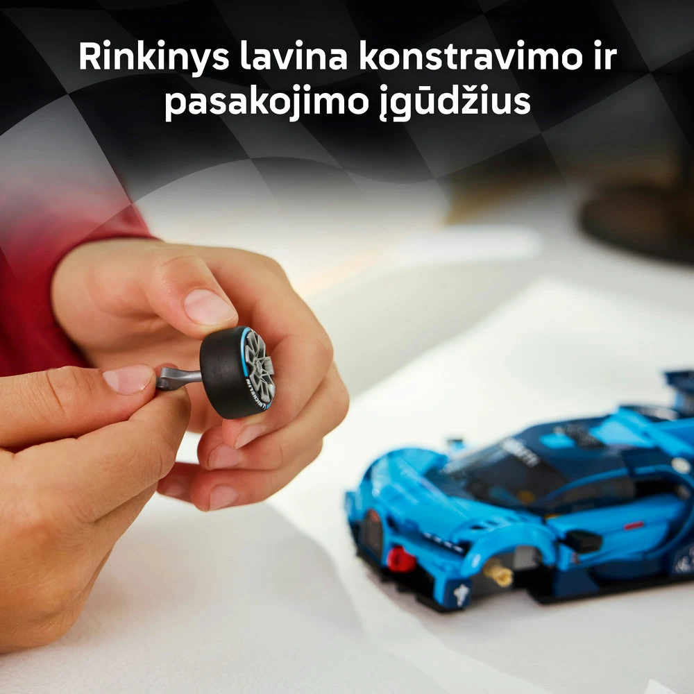 LEGO® Speed Champions Sportinis hiperautomobilis Bugatti Vision GT 77253
