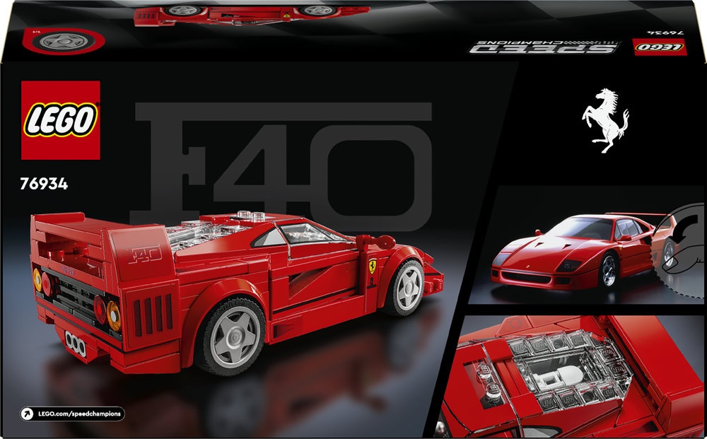 LEGO® Speed Champions Superautomobilis Ferrari F40 76934