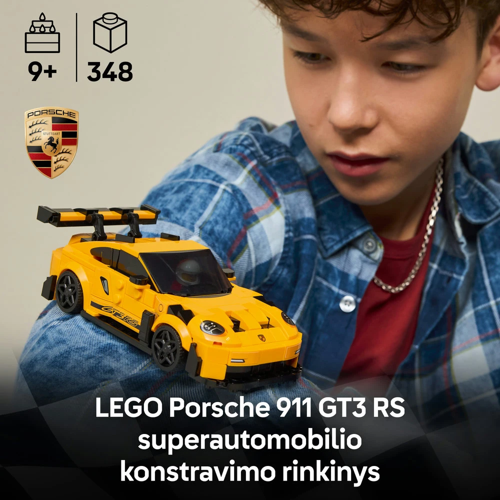 LEGO® Speed Champions superautomobilis Porsche 911 GT3 RS 77239