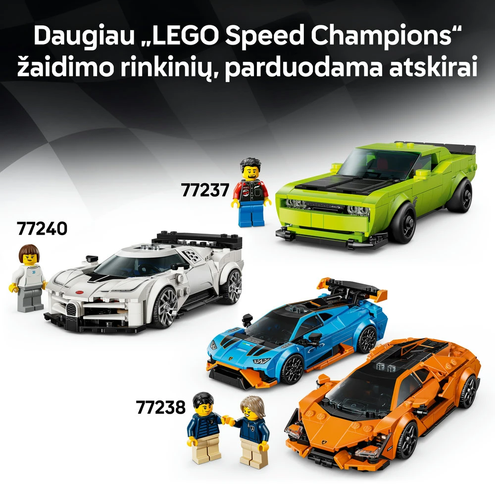 LEGO® Speed Champions superautomobilis Porsche 911 GT3 RS 77239