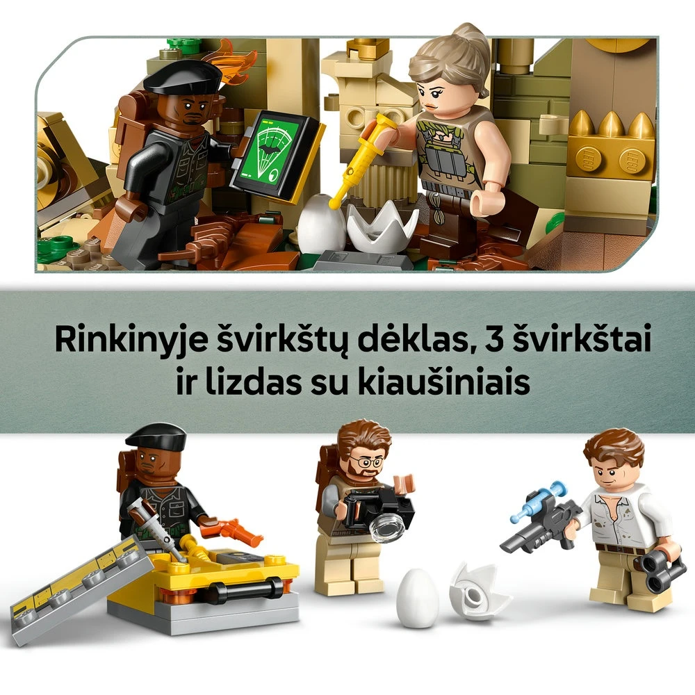 LEGO® Jurassic World Spinozauras, kecalkoatlis ir oro misija (76976)