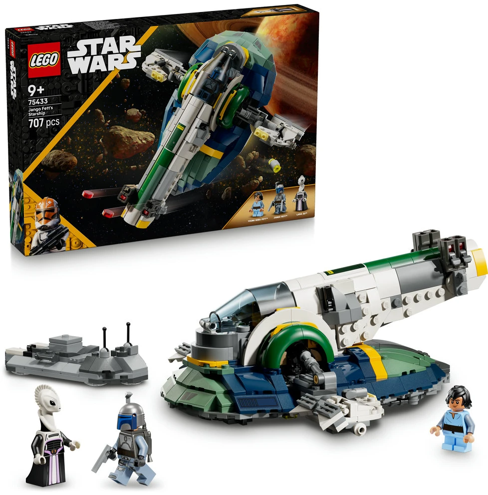 LEGO® Star Wars Džiango Feto erdvėlaivis (75433)