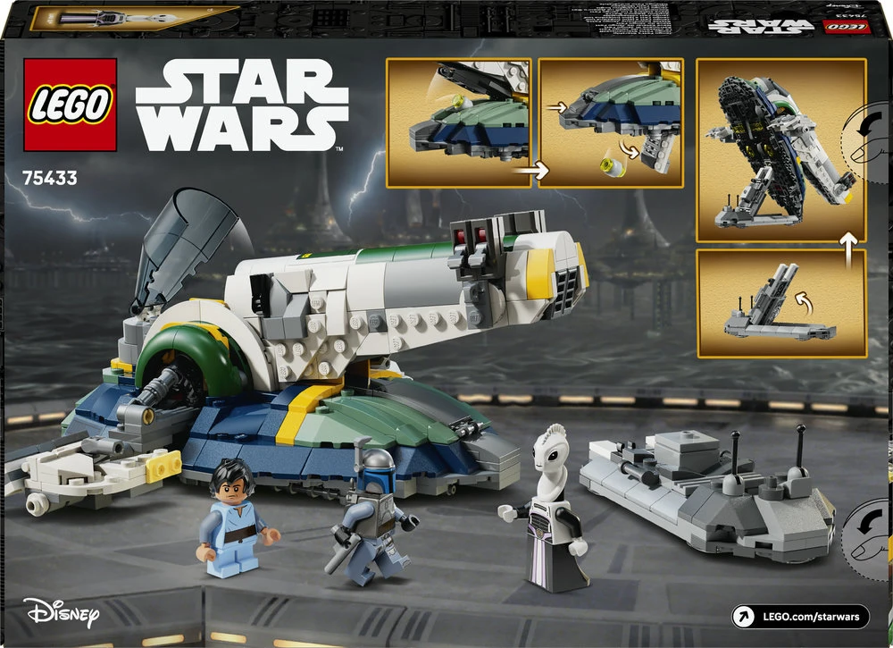 LEGO® Star Wars Džiango Feto erdvėlaivis (75433)