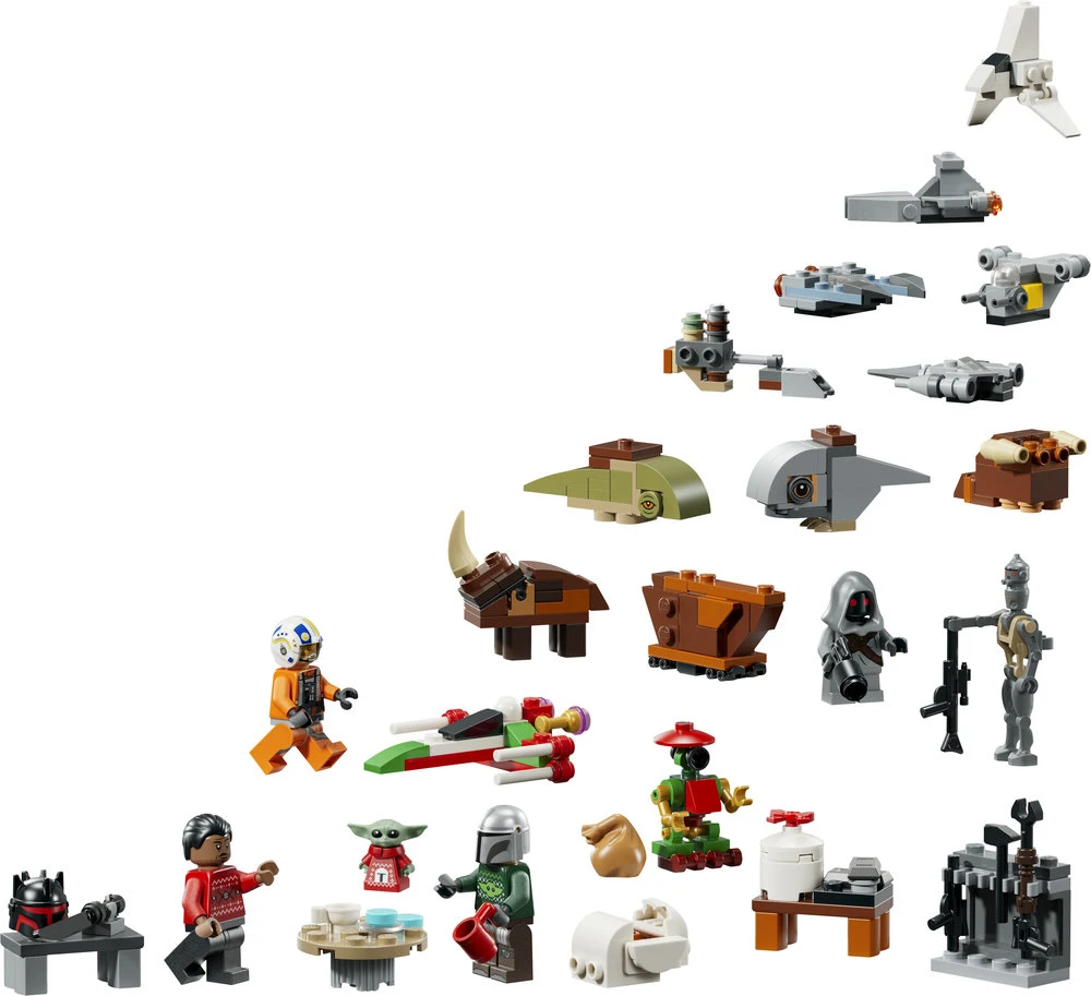 LEGO® Star Wars™ 2026 m. advento kalendorius Žaislas 75456