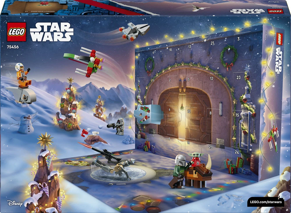 LEGO® Star Wars™ 2026 m. advento kalendorius Žaislas 75456