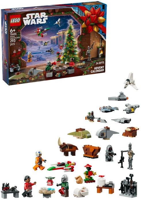 LEGO® Star Wars™ 2026 m. advento kalendorius Žaislas 75456