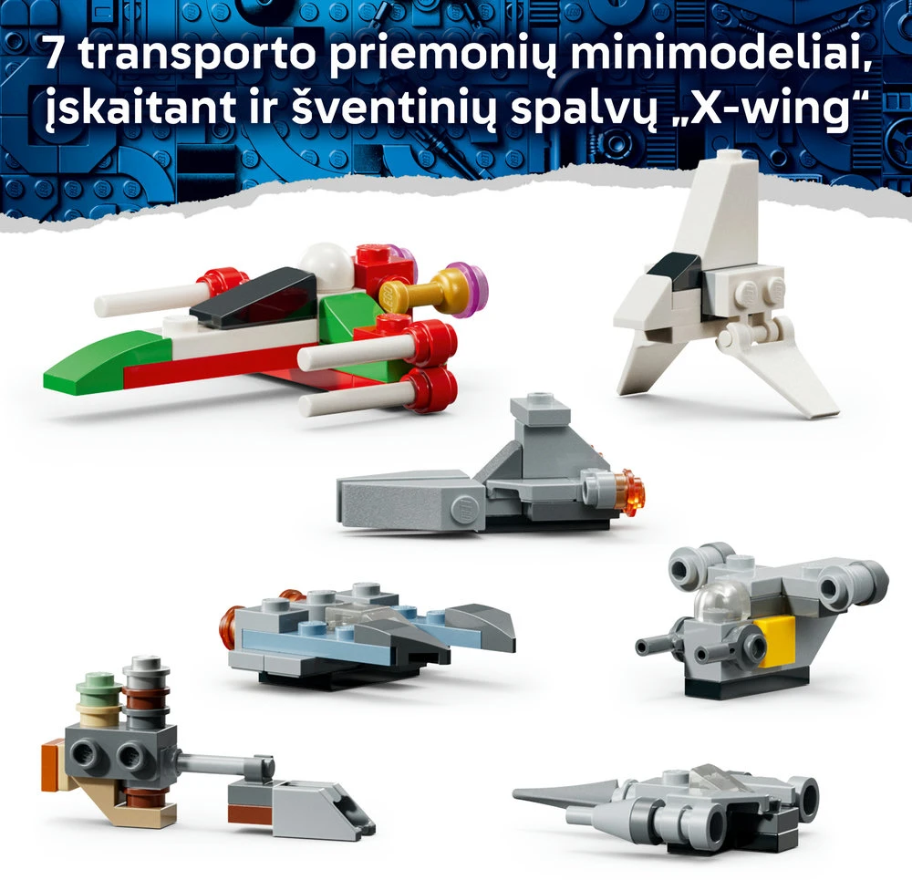 LEGO® Star Wars™ 2026 m. advento kalendorius Žaislas 75456