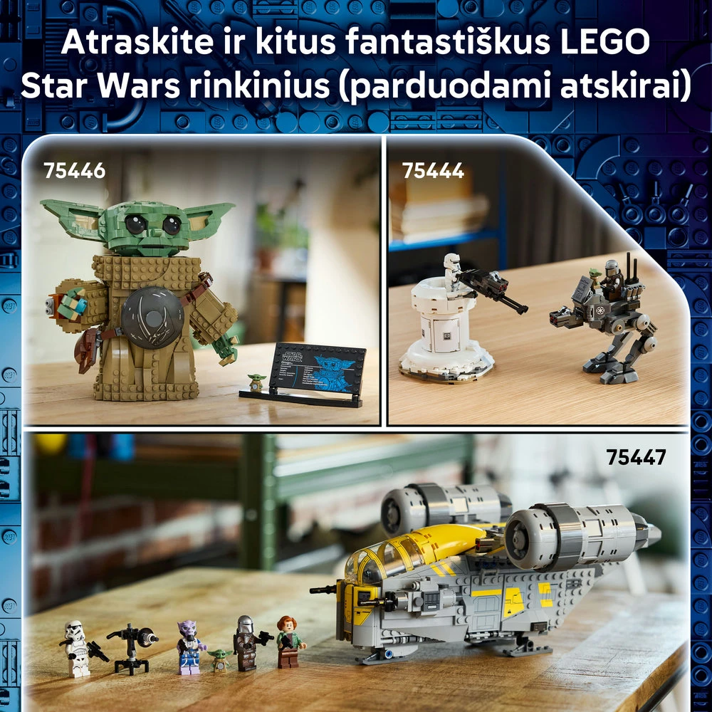 LEGO® Star Wars™ Anzelano erdvėlaivis Rinkinys 75445