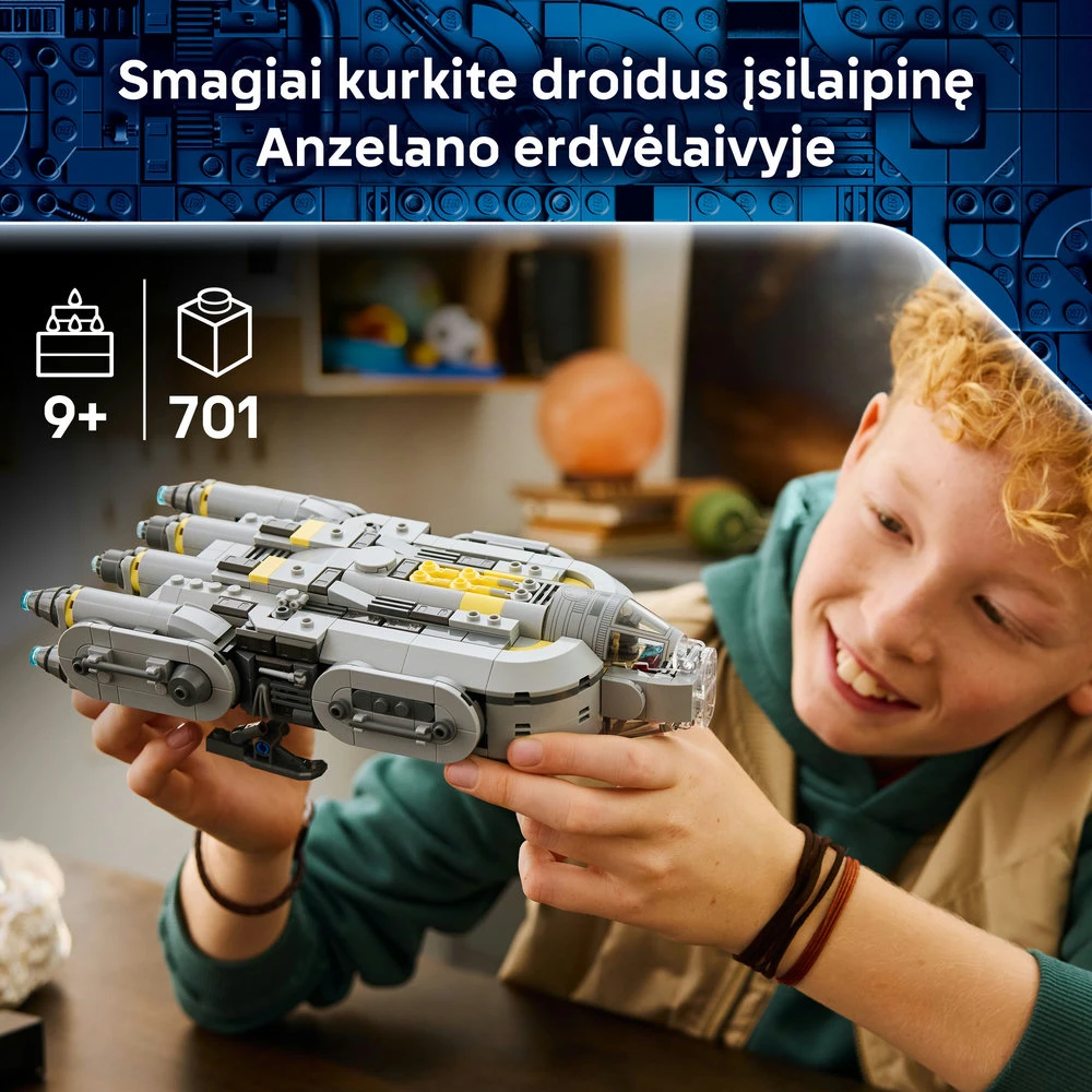 LEGO® Star Wars™ Anzelano erdvėlaivis Rinkinys 75445