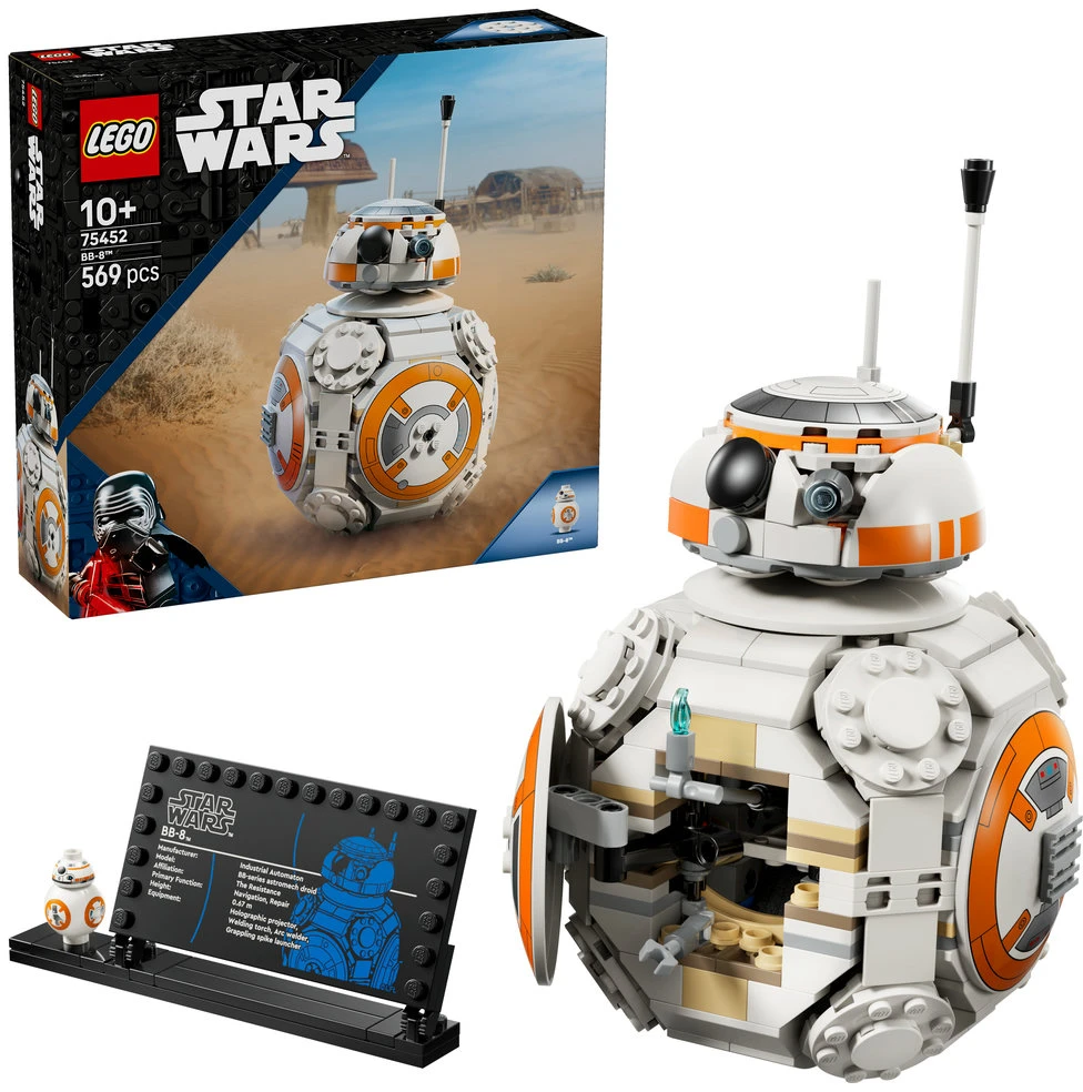 LEGO® Star Wars™ Astromechaninis droidas BB-8™ Žaislas 75452