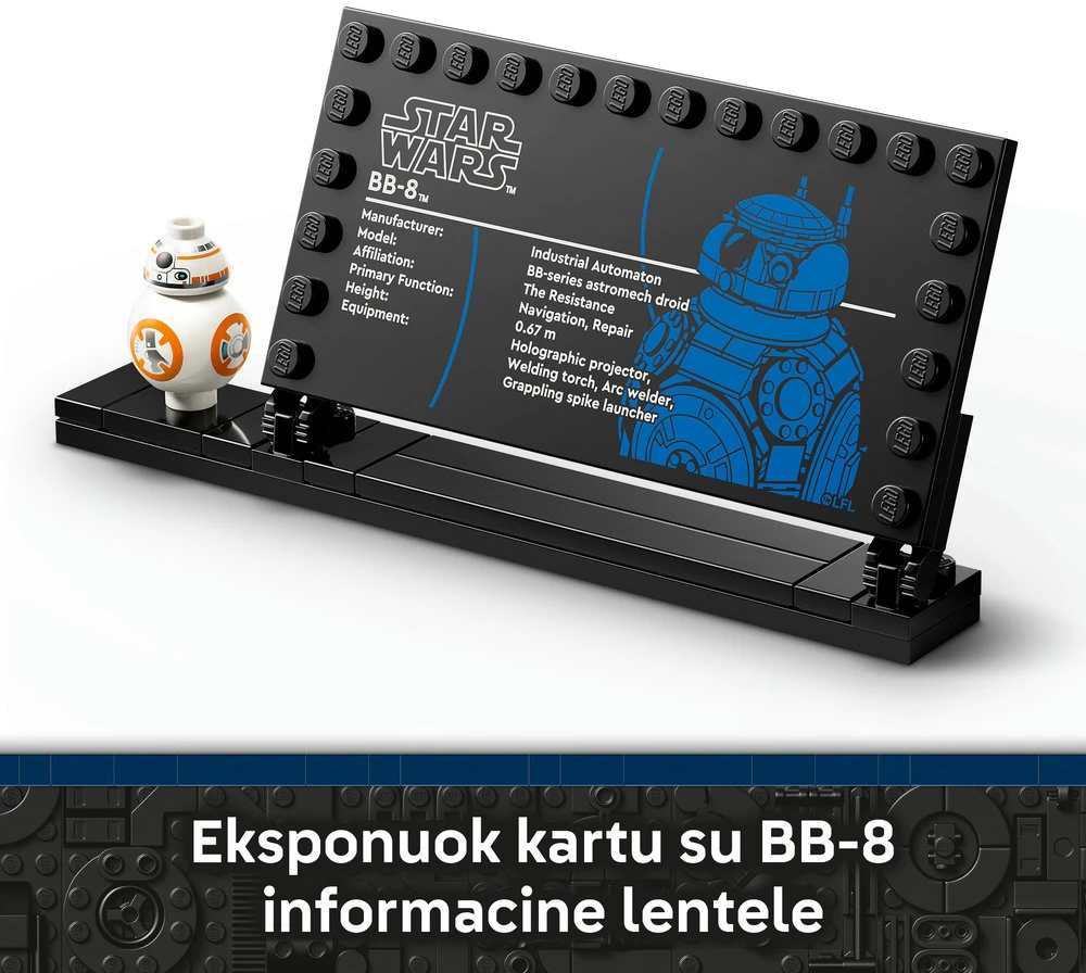 LEGO® Star Wars™ Astromechaninis droidas BB-8™ Žaislas 75452