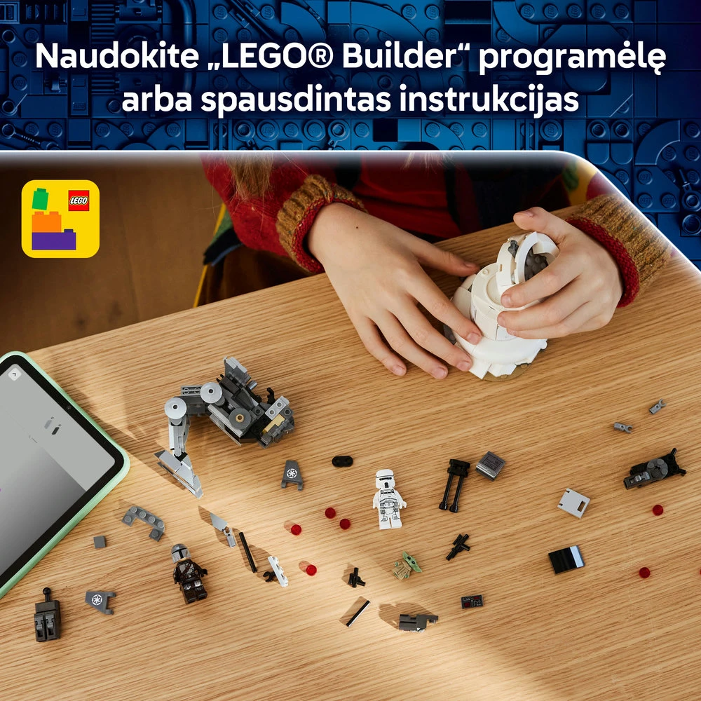 LEGO® Star Wars™ AT-RT™ puolimas Konstravimo rinkinys 75444