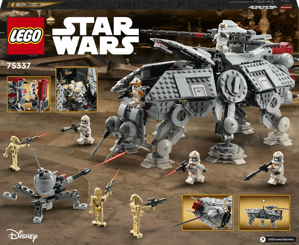 LEGO® Star Wars AT-TE™ vaikštūnas (75337)