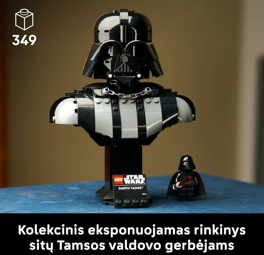 LEGO® Star Wars™ Darto Veiderio biustas Rinkinys 75439