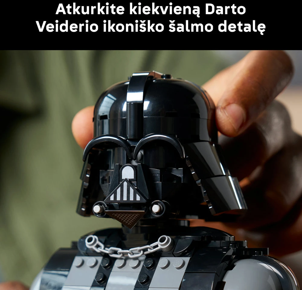 LEGO® Star Wars™ Darto Veiderio biustas Rinkinys 75439