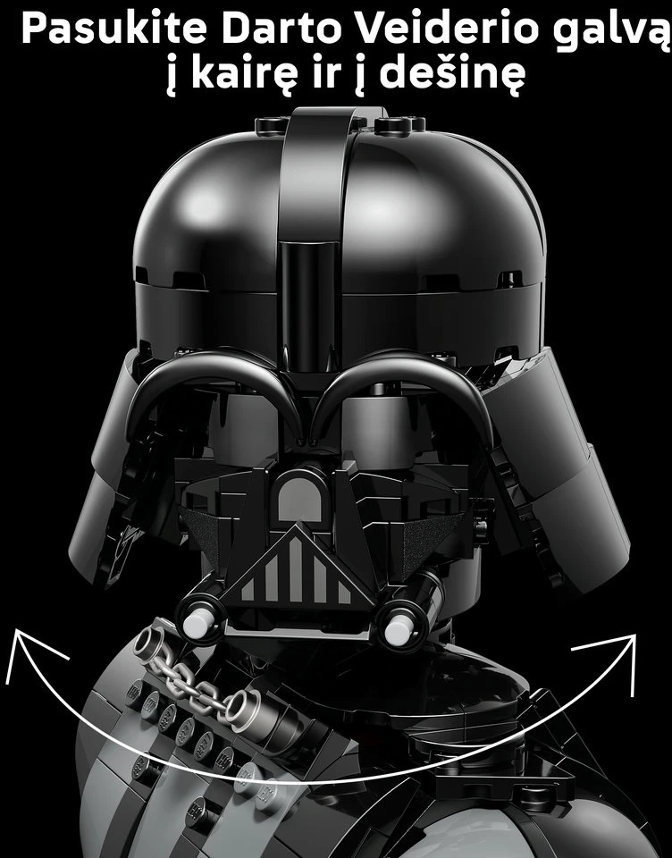 LEGO® Star Wars™ Darto Veiderio biustas Rinkinys 75439