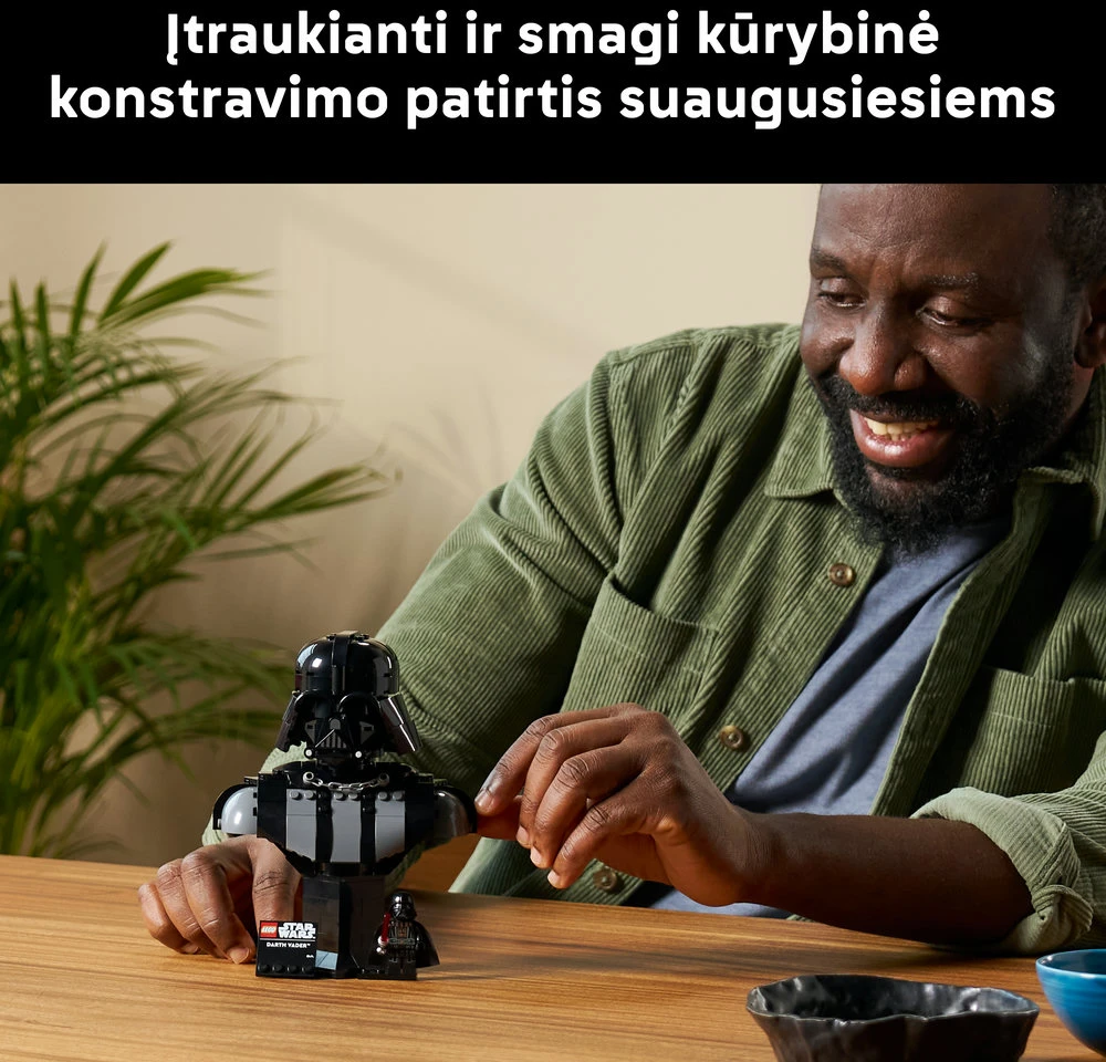 LEGO® Star Wars™ Darto Veiderio biustas Rinkinys 75439