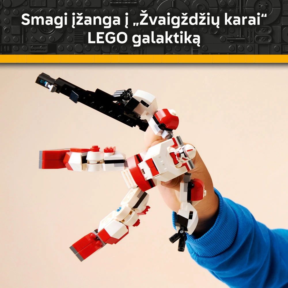 LEGO® Star Wars™ Elitinio klonų kario robotas Rinkinys 75448