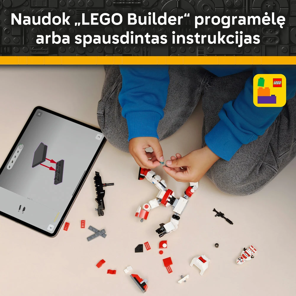 LEGO® Star Wars™ Elitinio klonų kario robotas Rinkinys 75448