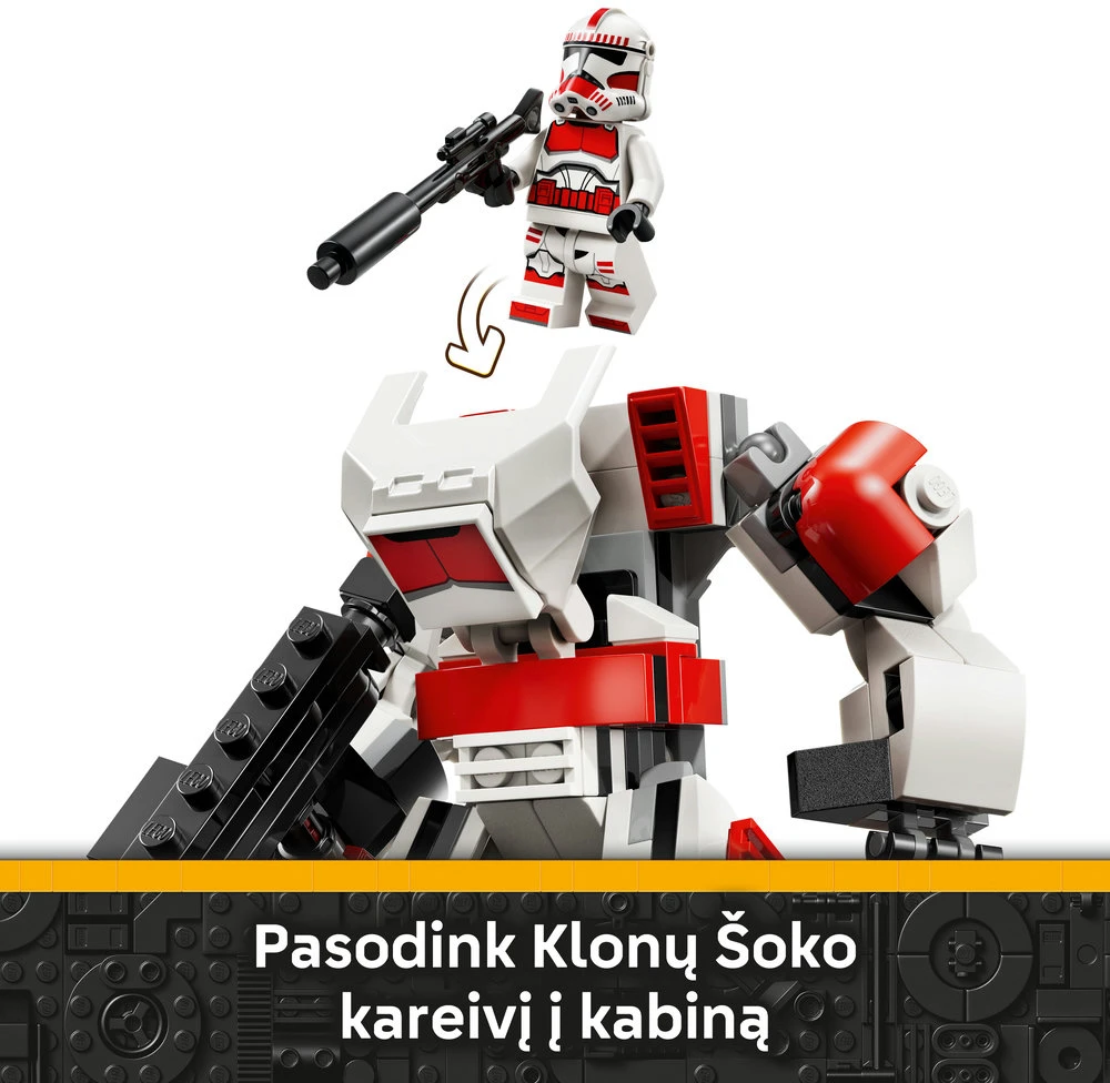 LEGO® Star Wars™ Elitinio klonų kario robotas Rinkinys 75448