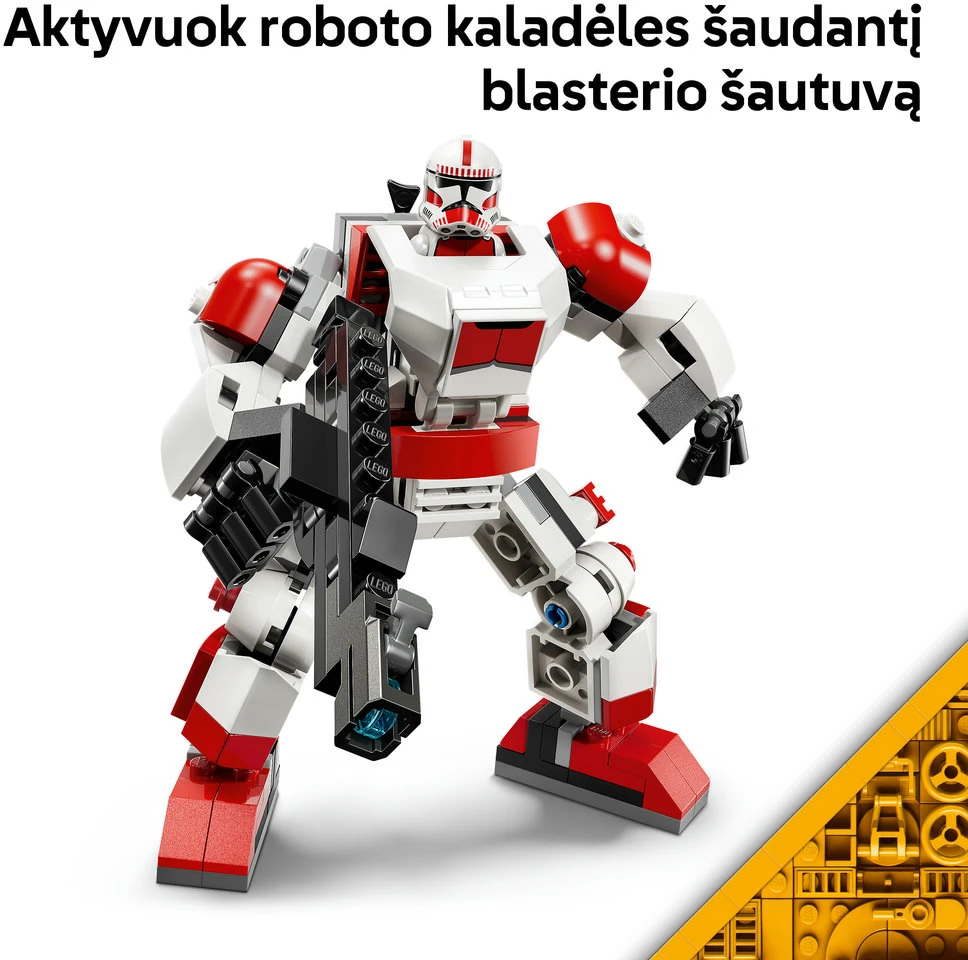 LEGO® Star Wars™ Elitinio klonų kario robotas Rinkinys 75448