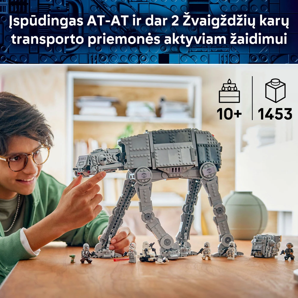 LEGO® Star Wars™ Imperijos palikuonių AT-AT™ su INT-4 75454