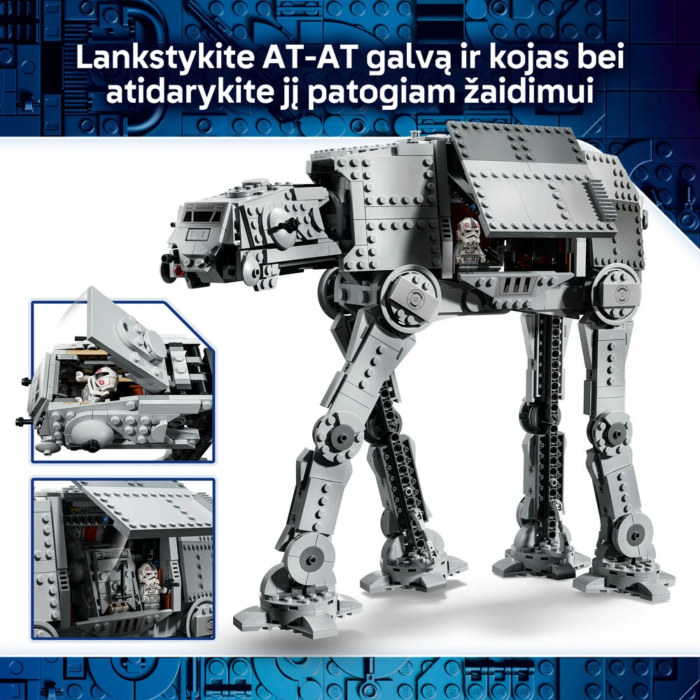 LEGO® Star Wars™ Imperijos palikuonių AT-AT™ su INT-4 75454
