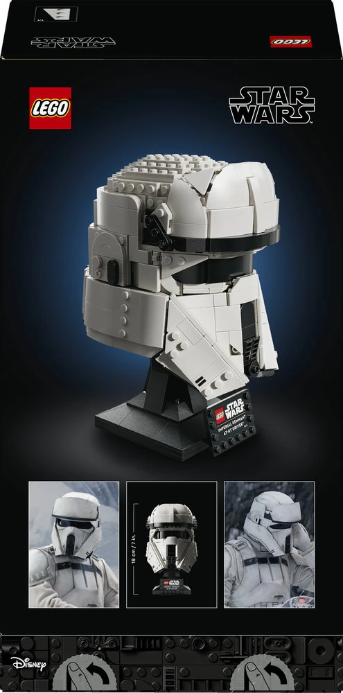 LEGO® Star Wars™ Imperijos palikuonių AT-RT piloto šalmas 75458