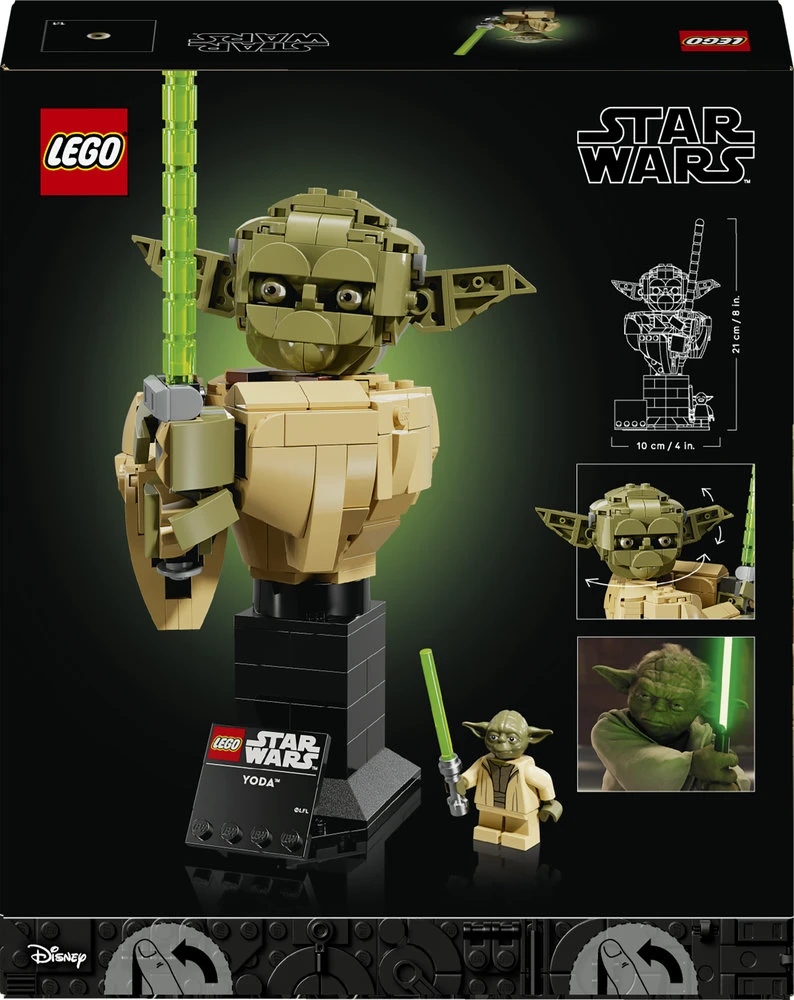 LEGO® Star Wars™ Jodos biustas, kolekcinis rinkinys 75438