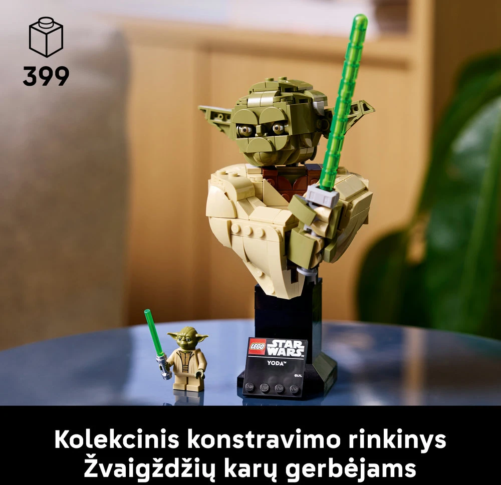 LEGO® Star Wars™ Jodos biustas, kolekcinis rinkinys 75438