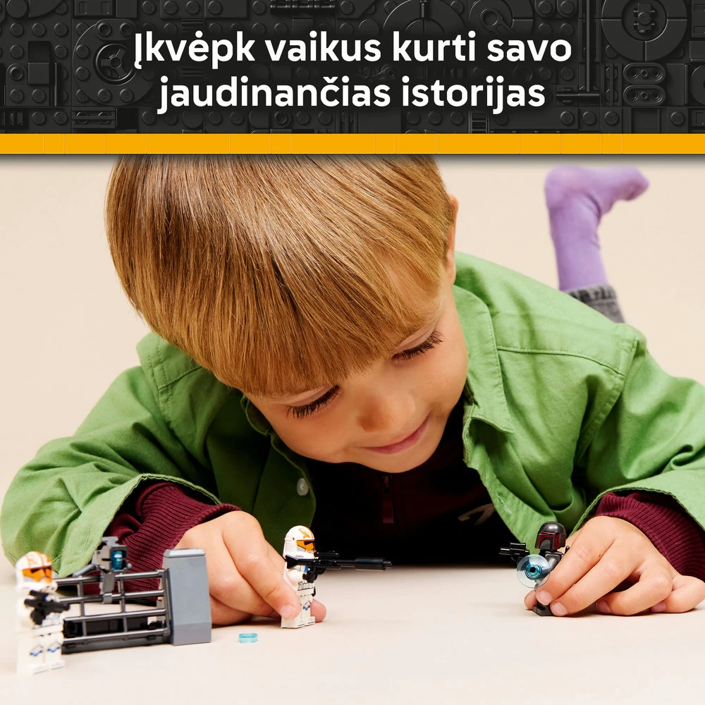 LEGO® Star Wars™ Mandaloro apsiausties kovos rinkinys 75449