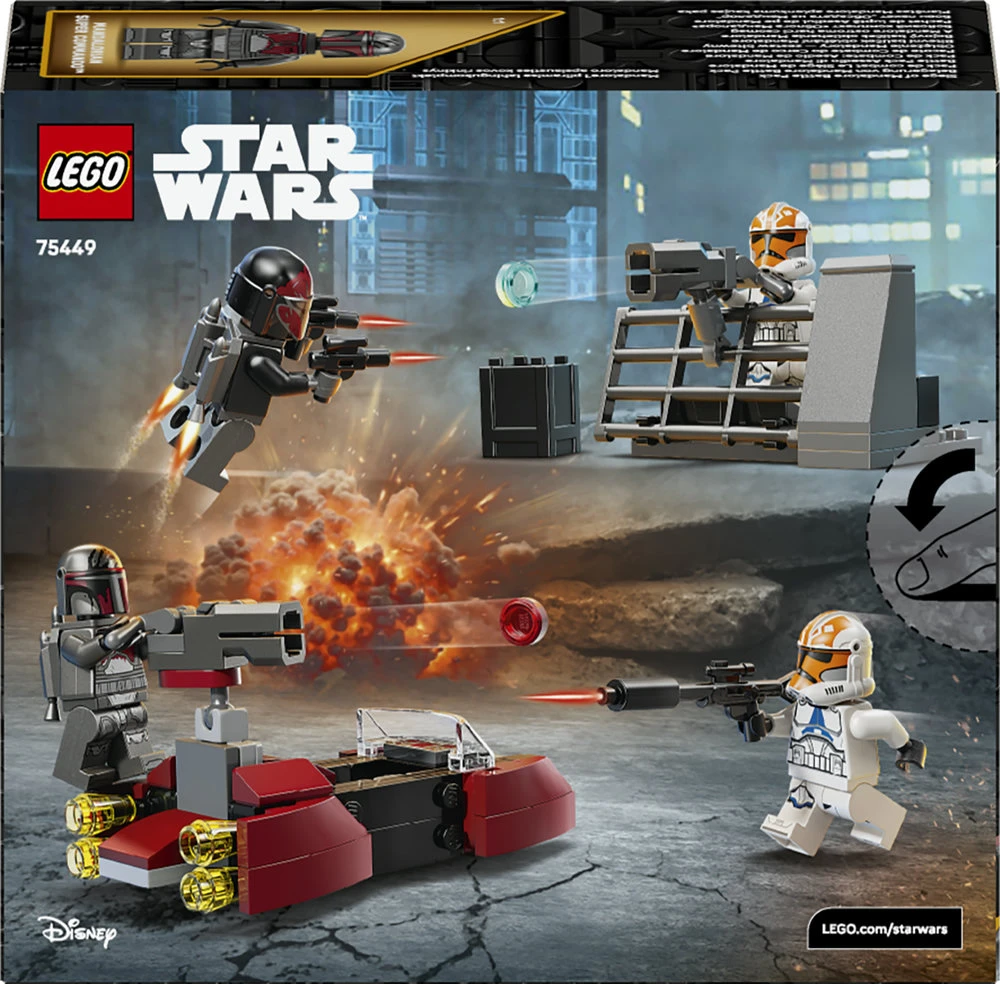 LEGO® Star Wars™ Mandaloro apsiausties kovos rinkinys 75449