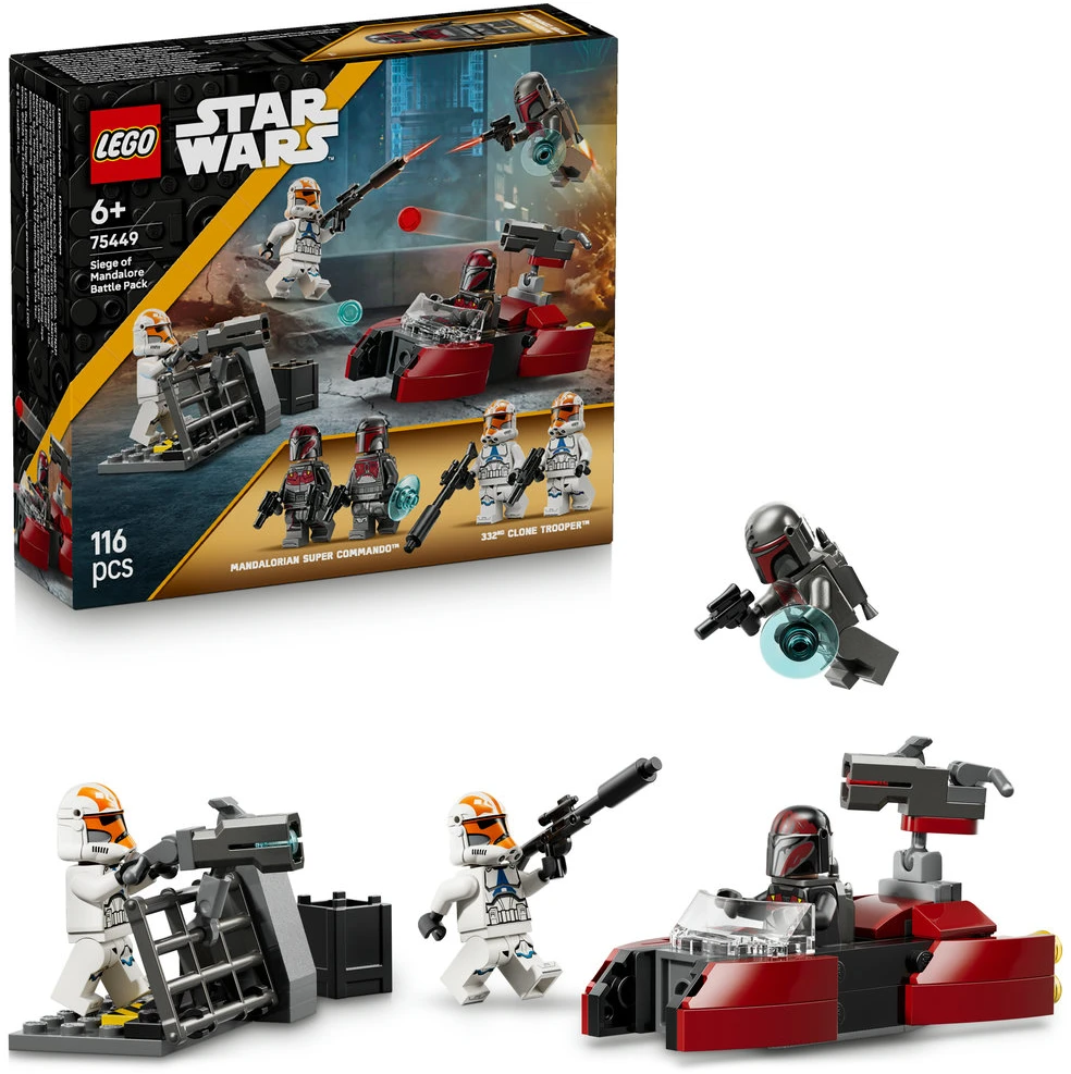 LEGO® Star Wars™ Mandaloro apsiausties kovos rinkinys 75449