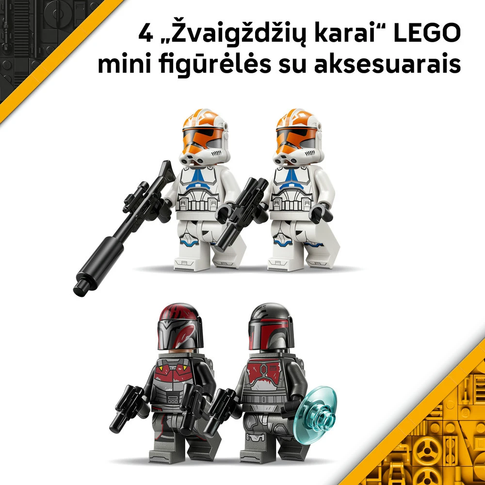 LEGO® Star Wars™ Mandaloro apsiausties kovos rinkinys 75449