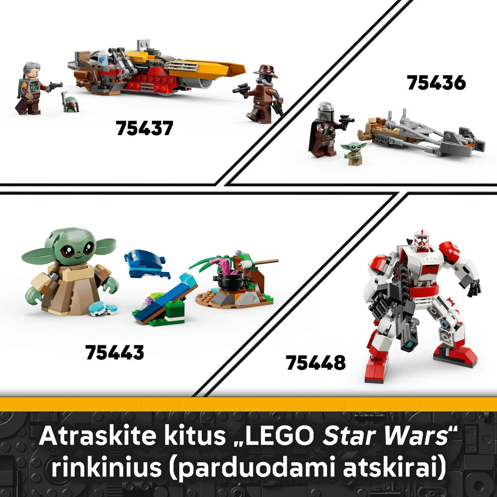 LEGO® Star Wars™ Mandaloro apsiausties kovos rinkinys 75449