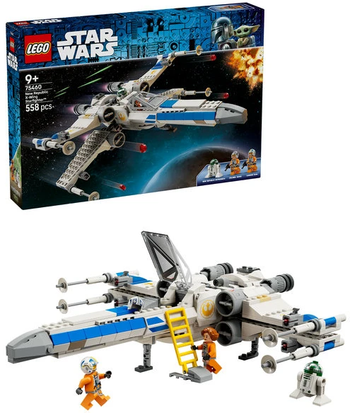 LEGO® Star Wars™ Naujosios respublikos „X-Wing“ kovos erdvėlaivis 75460
