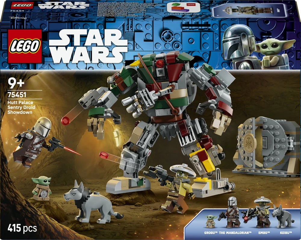 LEGO® Star Wars™ Susirėmimas su Huto rūmų sargybos droidu 75451