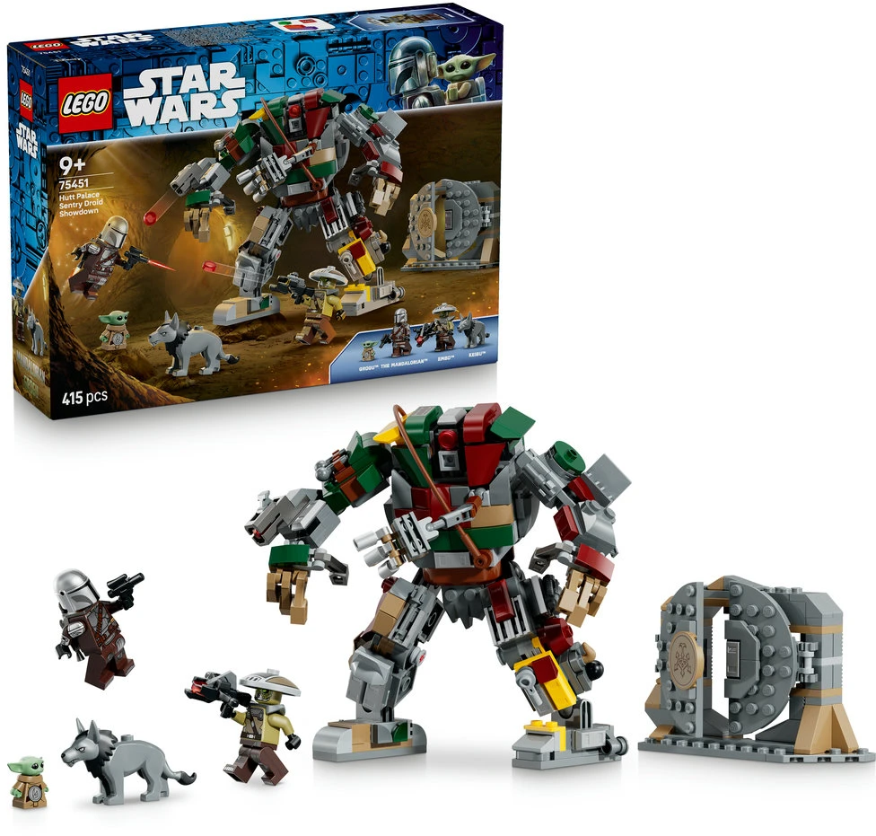 LEGO® Star Wars™ Susirėmimas su Huto rūmų sargybos droidu 75451