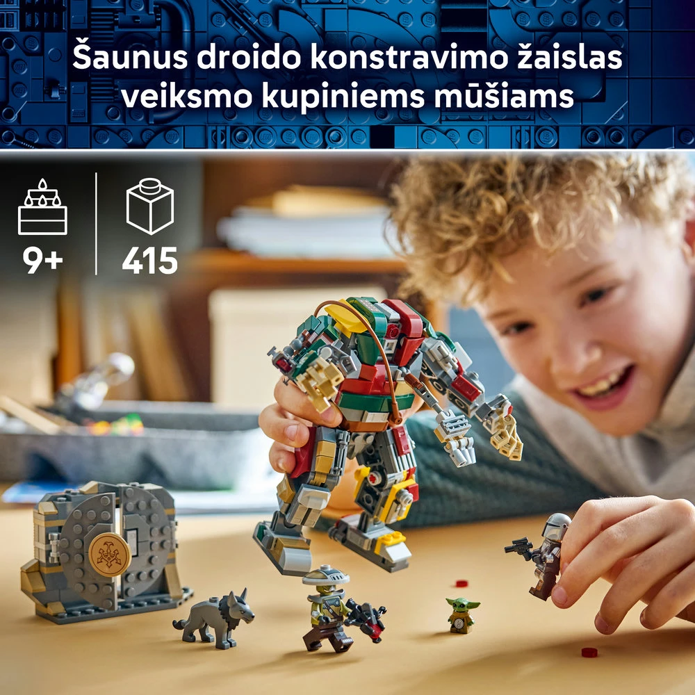 LEGO® Star Wars™ Susirėmimas su Huto rūmų sargybos droidu 75451