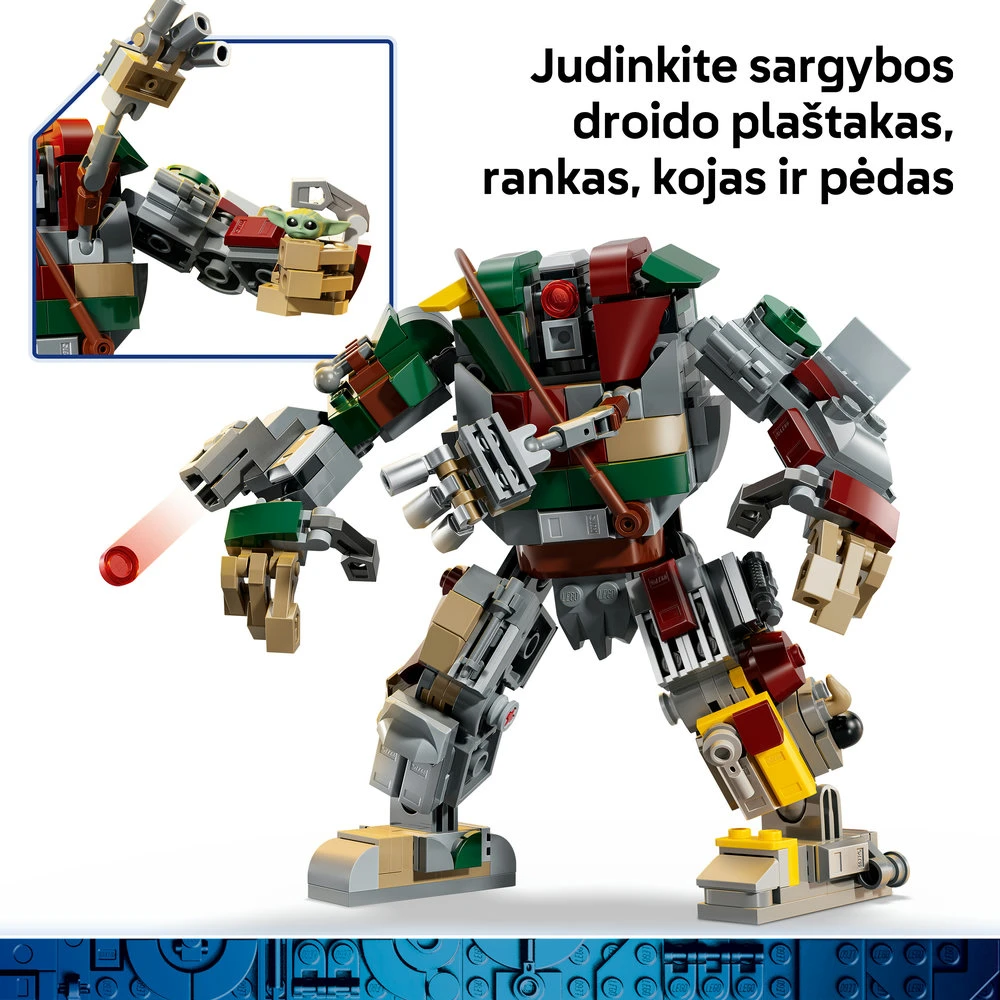 LEGO® Star Wars™ Susirėmimas su Huto rūmų sargybos droidu 75451
