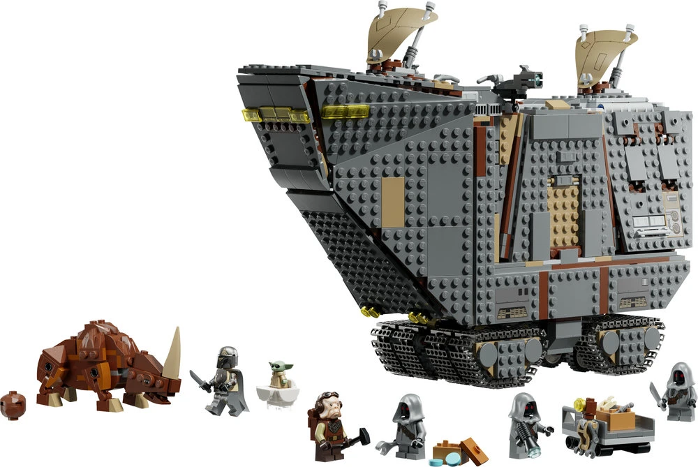 LEGO® Star Wars™ Svetimo pasaulio smėliaeigis ir purvaragis 75453