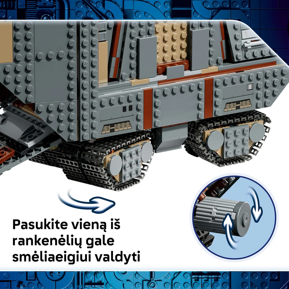 LEGO® Star Wars™ Svetimo pasaulio smėliaeigis ir purvaragis 75453