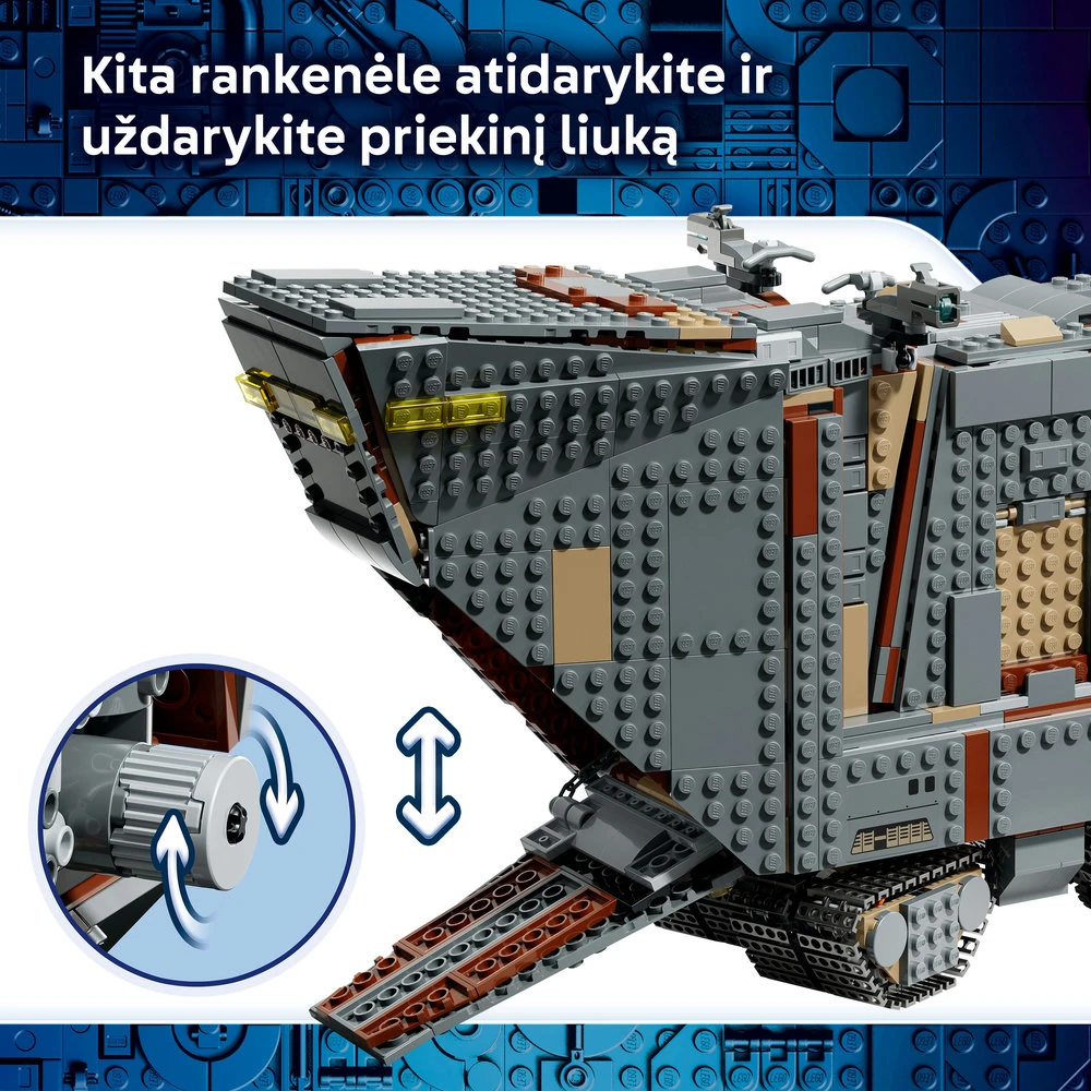 LEGO® Star Wars™ Svetimo pasaulio smėliaeigis ir purvaragis 75453