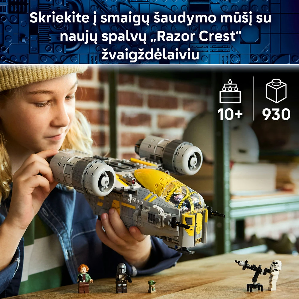 LEGO® Star Wars™ „The Razor Crest™“ žaislas 75447