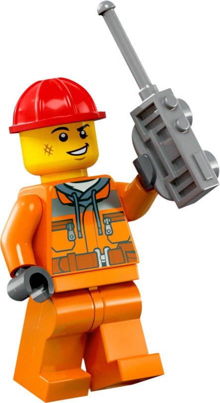 LEGO® City Statybiniai sunkvežimiai ir kranas su griaunamuoju rutuliu (60391) 60391