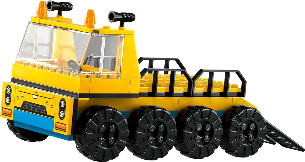LEGO® City Statybiniai sunkvežimiai ir kranas su griaunamuoju rutuliu (60391) 60391