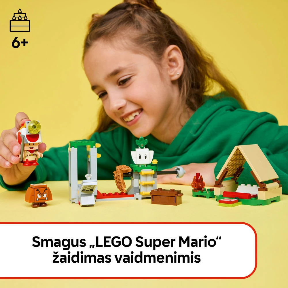 LEGO® Super Mario Captain Toad stovykla (72040)