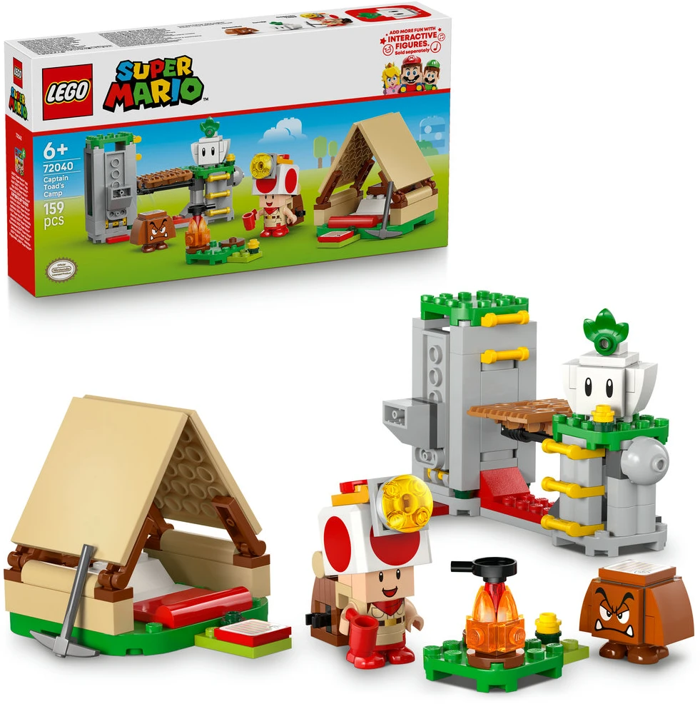 LEGO® Super Mario Captain Toad stovykla (72040)