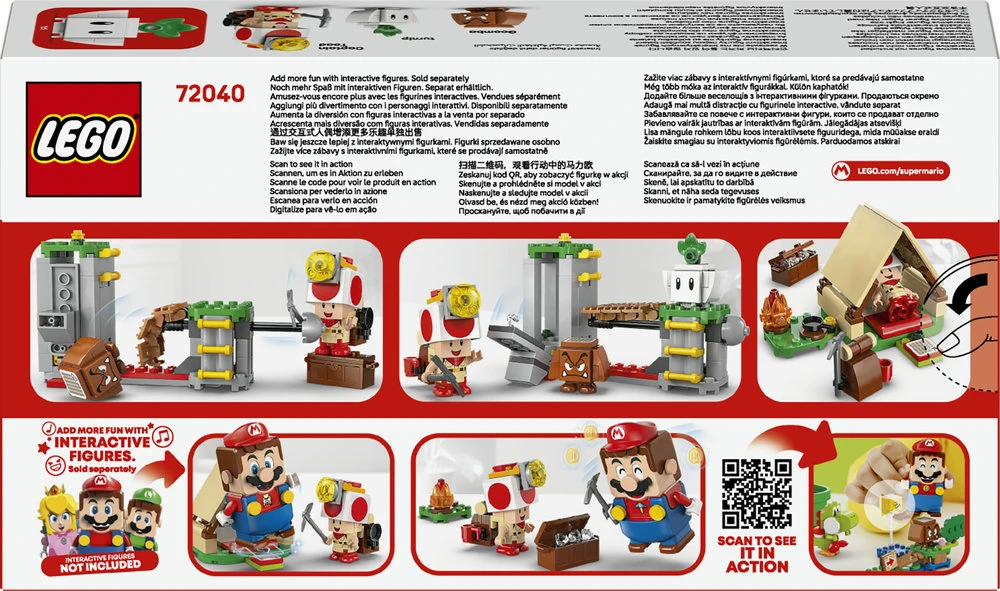 LEGO® Super Mario Captain Toad stovykla (72040)