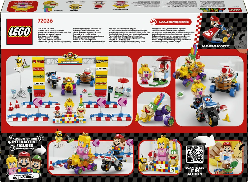 LEGO® Super Mario Mario Kart™ – Baby Peach ir Grand Prix rinkinys (72036)